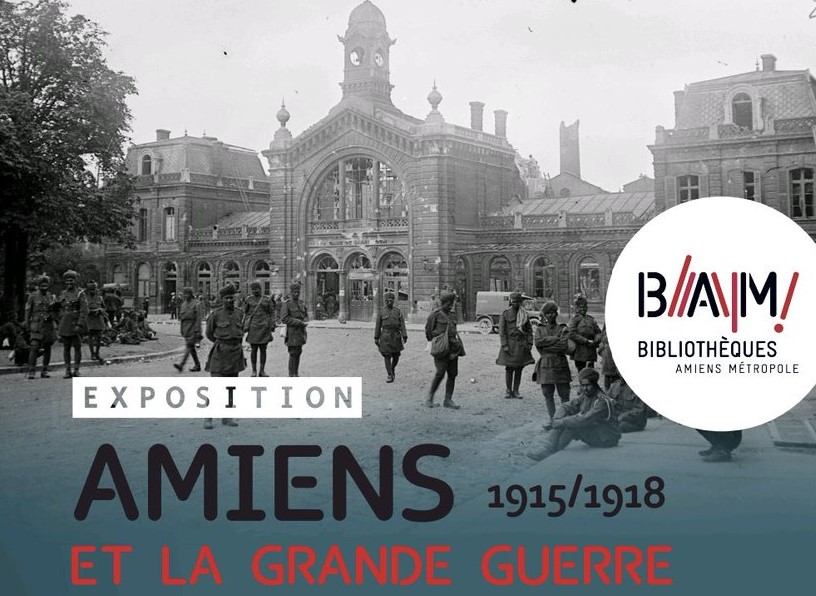 Affiche exposition Amiens 1915/18