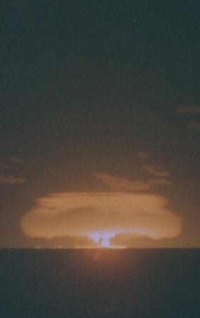 Tir nucléaire Aldébaran Polynésie 1966