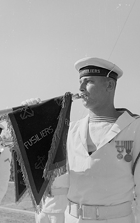 Fusilier marin pendant la Guerre d'Algérie