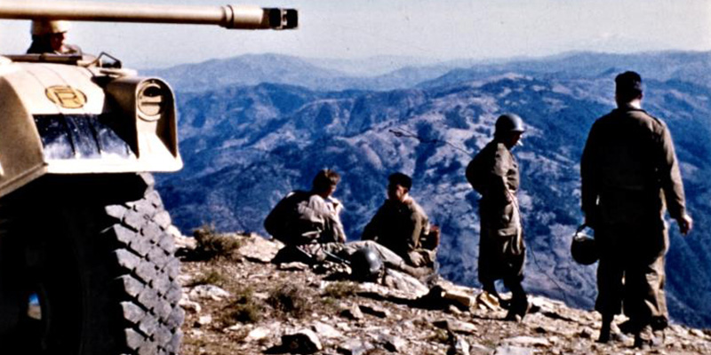 Soldats français durant la Guerre d'Algérie